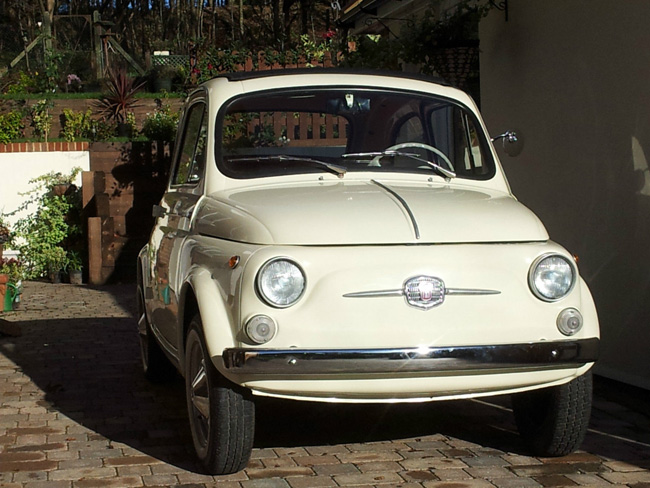 Fully restored 1964 Fiat 500D on eBay