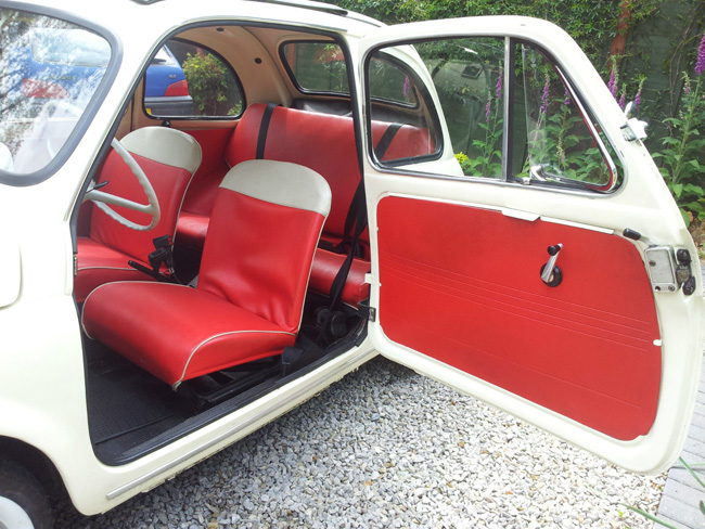 Fully restored 1964 Fiat 500D on eBay