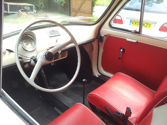 Fully restored 1964 Fiat 500D on eBay
