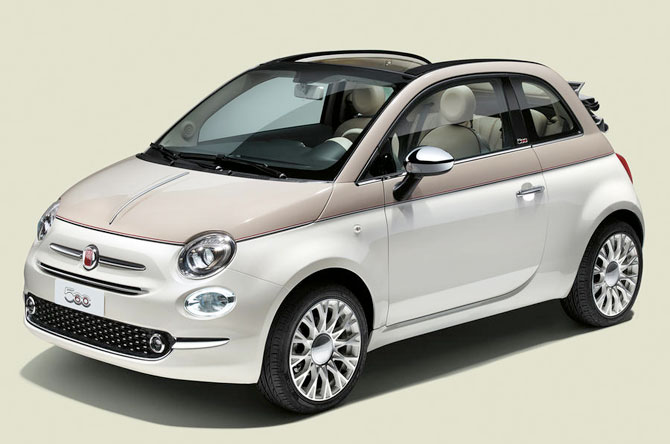 Limited edition Fiat 500 60th edition