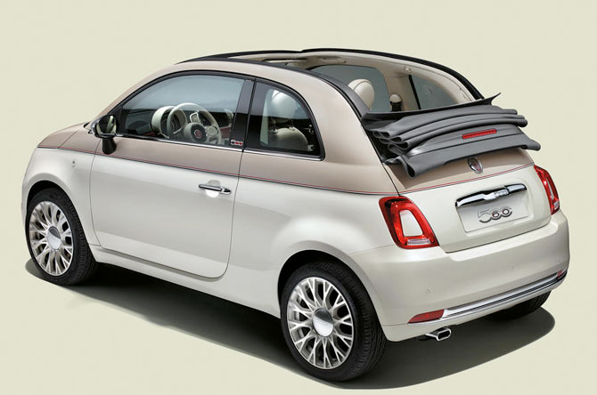 Limited edition Fiat 500 60th edition