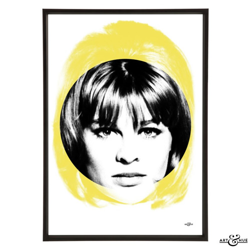 Julie Christie pop art collection by Art & Hue