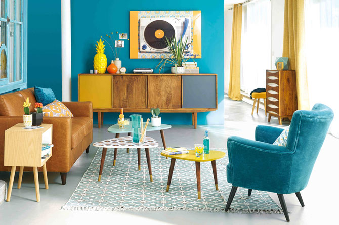 Lucette retro nesting tables at Maisons Du Monde