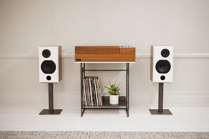 Wrensilva Loft retro-style record player and audio system