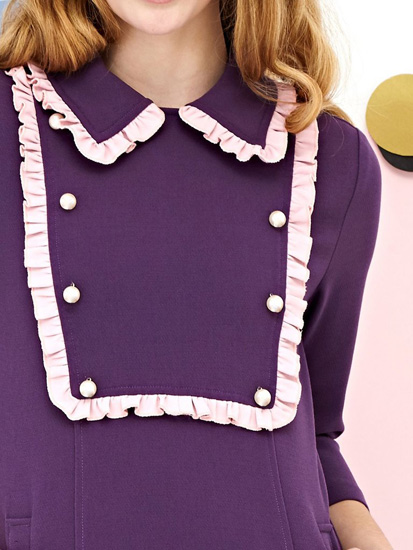 1960s-inspired Macaron Oxford Dress at Sister Jane