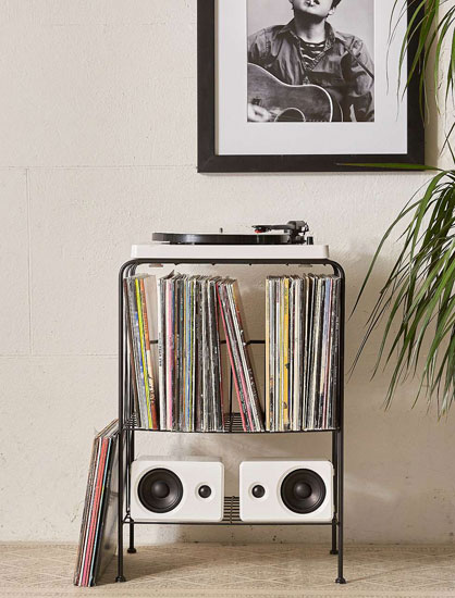 Melanie vinyl storage unit at Urban Outfitters