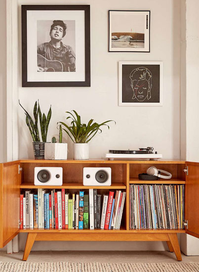 Now in the UK: Midcentury-style Sawyer media console at Urban Outfitters