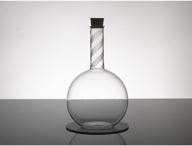 MSI + Peter Saville glass flask range