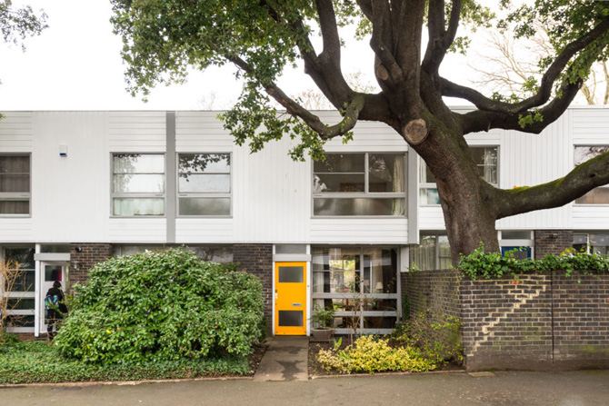 Retro house for sale: 1960s Eric Lyons-designed Span House on the Cator Estate, Blackheath, London SE3