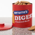 Vintage-style McVitie’s biscuit tins