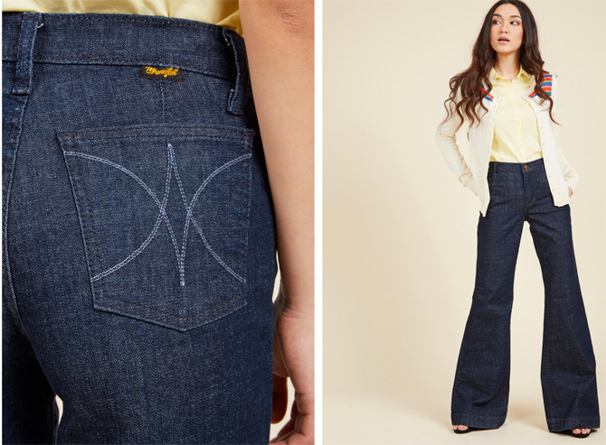 Back to the 1970s: Vintage-style Modcloth x Wrangler capsule collection