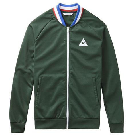 Retro sportswear: Le Coq Sportif x ASSE full zip sweatshirt