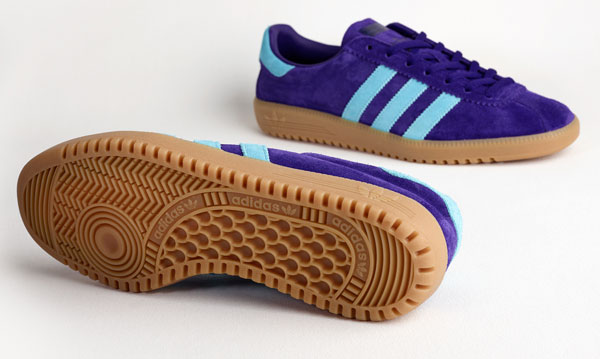 Adidas Bermuda trainers return in purple suede as a Size? exclusive