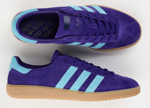 Adidas Bermuda trainers return in purple suede as a Size? exclusive