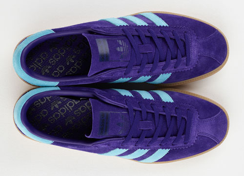 Adidas Bermuda trainers return in purple suede as a Size? exclusive