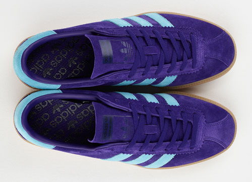 purple suede adidas