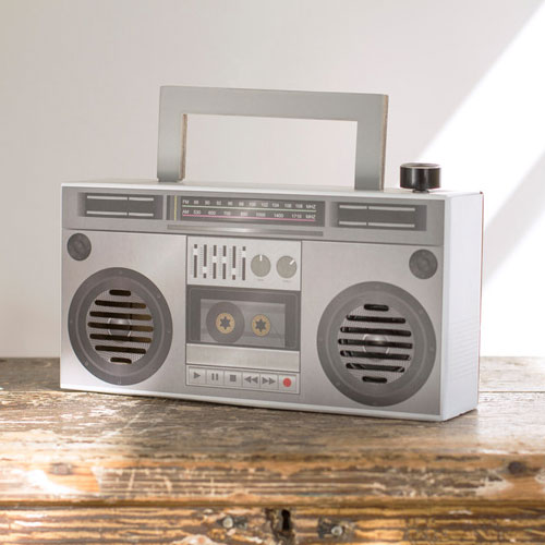 Old school project: DIY Boombox