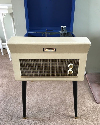 1960s Dansette Major Deluxe 21 record player on eBay