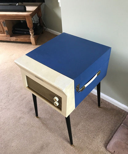 1960s Dansette Major Deluxe 21 record player on eBay