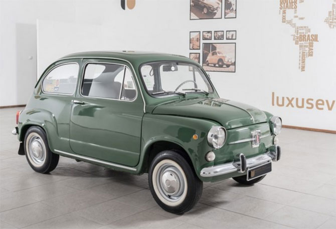 Fully restored 1972 Fiat 600d on eBay