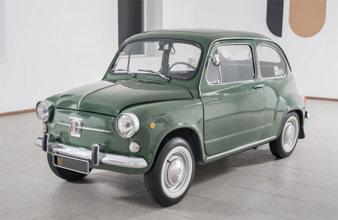 Fully restored 1972 Fiat 600d on eBay