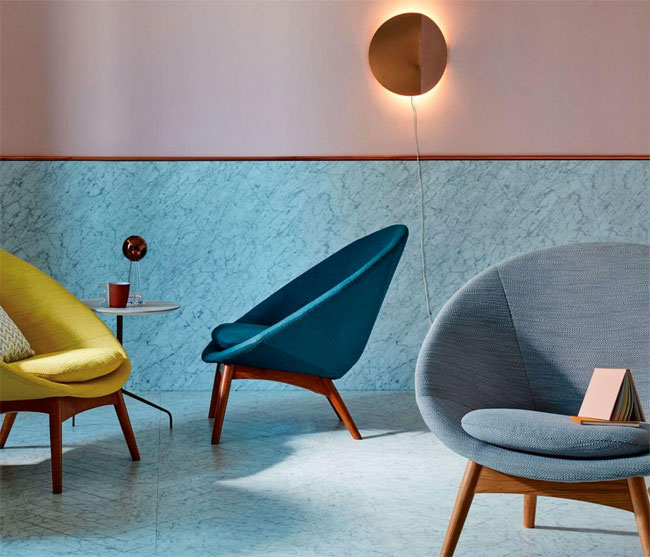 Midcentury-style Luna Chair at West Elm