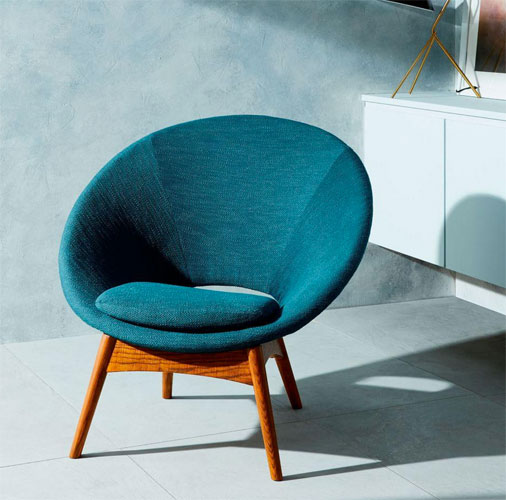 Midcentury-style Luna Chair at West Elm