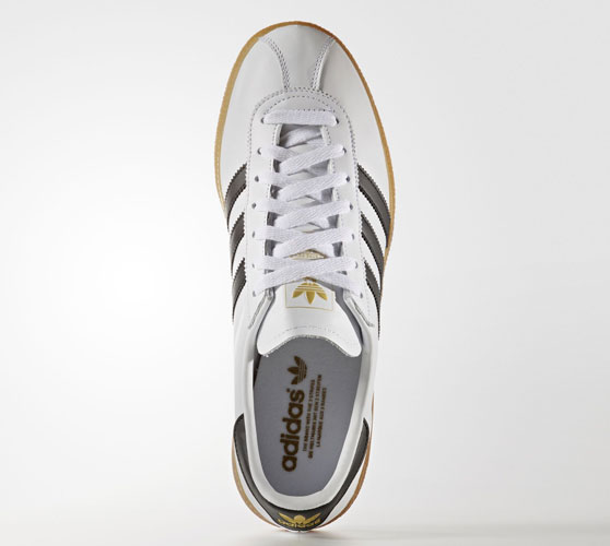 1970s Adidas München trainers reissue in white leather