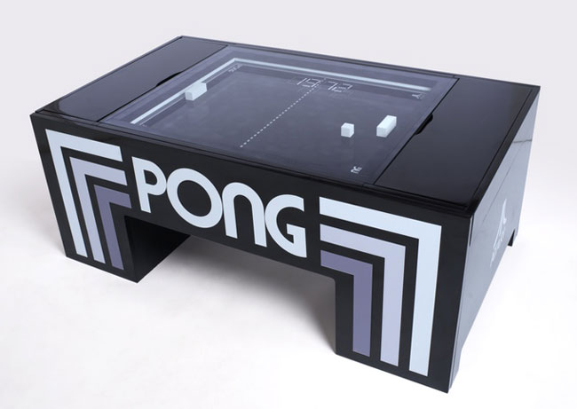 Kickstarter project: Atari Pong coffee table