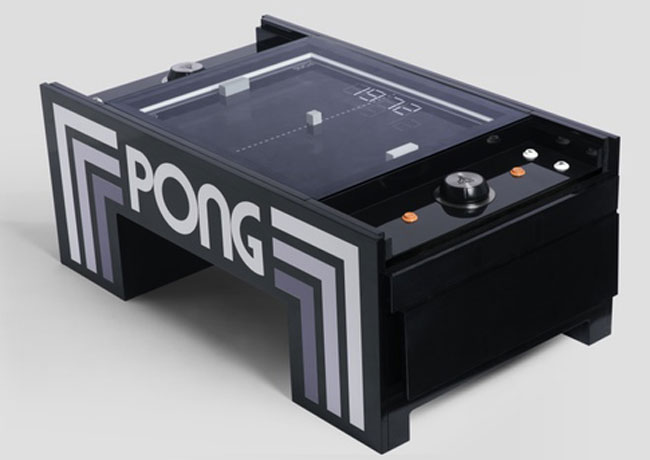 Kickstarter project: Atari Pong coffee table