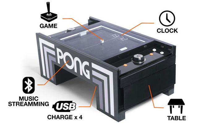 Kickstarter project: Atari Pong coffee table