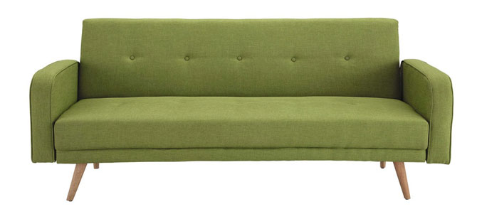 Broadway midcentury-style sofa bed at Maisons Du Monde