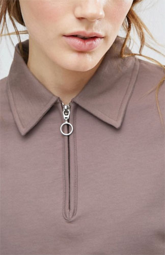 Sale spotting: Retro-style zip sweatshirt at ASOS