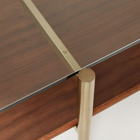 Midcentury-style Art Display Coffee Table at West Elm