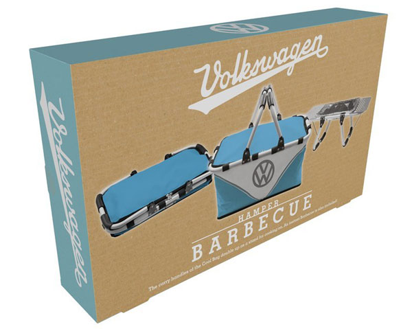 Volkswagen camper van-inspired picnic hamper barbecue