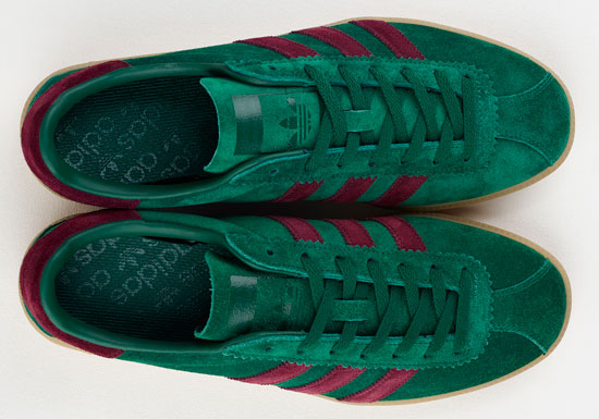 green adidas bermuda