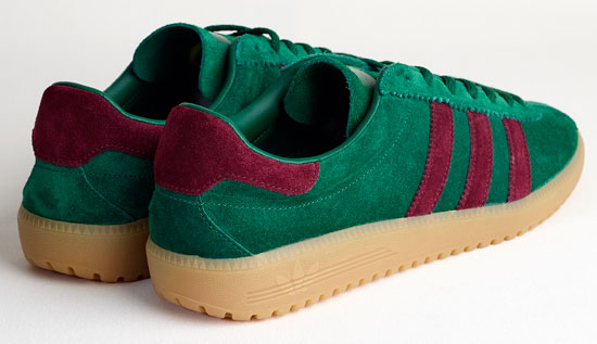 Adidas Bermuda trainers back in green and maroon as a Size? exclusive