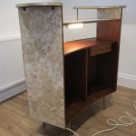 Refurbished 1950s cocktail bar on eBay