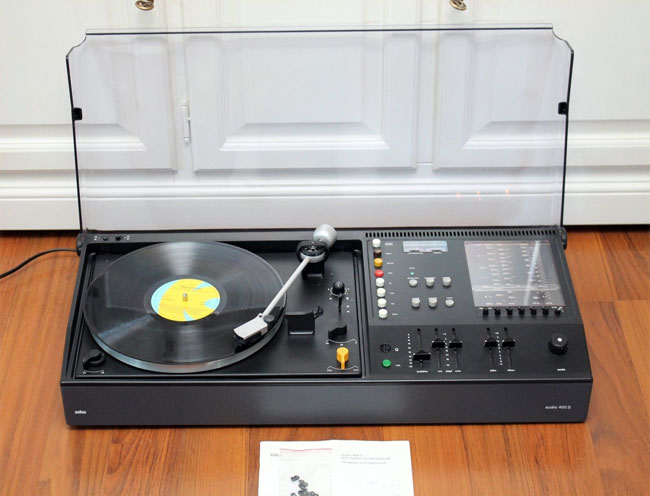 1970s Braun Audio 400S hi-fi system on eBay