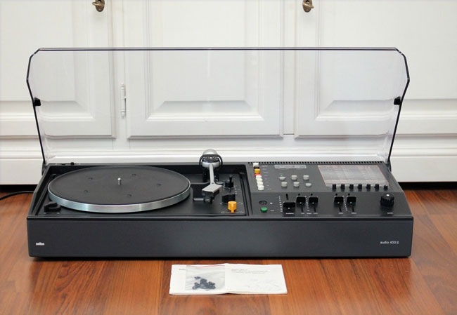 1970s Braun Audio 400S hi-fi system on eBay