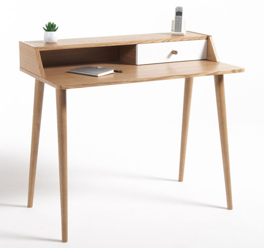 Midcentury-style Clairoy desk at La Redoute