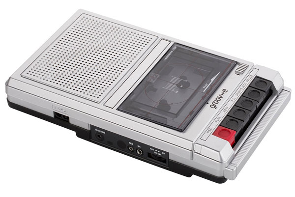 Old school audio: Groov-e Retro Series cassette player and recorder