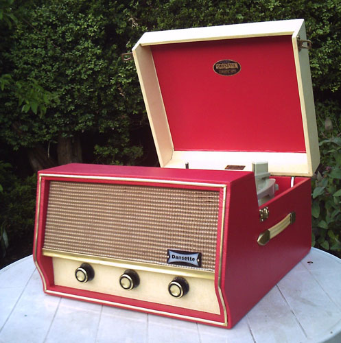 Original 1960s Dansette Conquest Auto record player on eBay