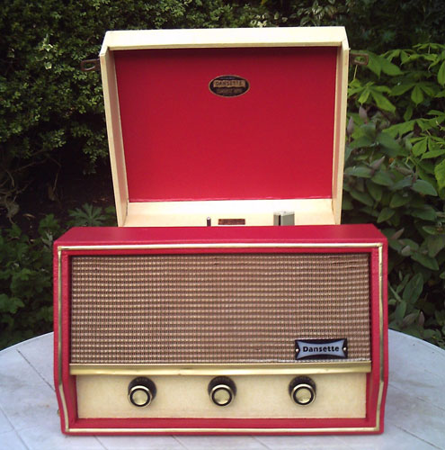 Original 1960s Dansette Conquest Auto record player on eBay