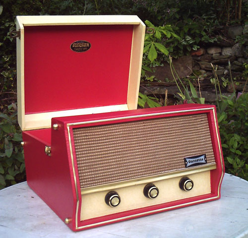 Original 1960s Dansette Conquest Auto record player on eBay