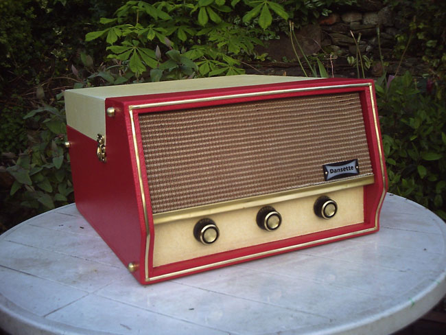 Original 1960s Dansette Conquest Auto record player on eBay