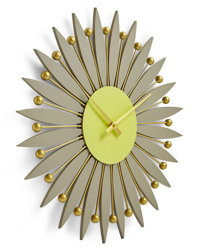 George Nelson-inspired Flower Wall Clock at Marks and Spencer