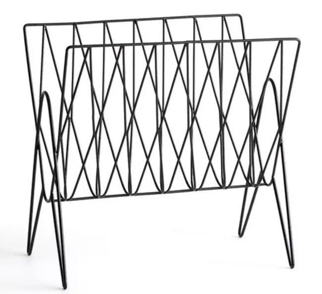 Niouz retro magazine rack at La Redoute