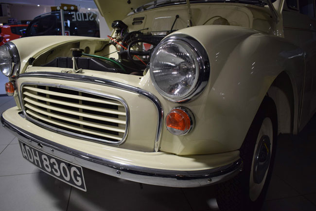 Restored 1969 Morris Minor convertible on eBay