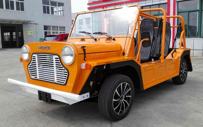 1960s Mini Moke returns as an electric vehicle